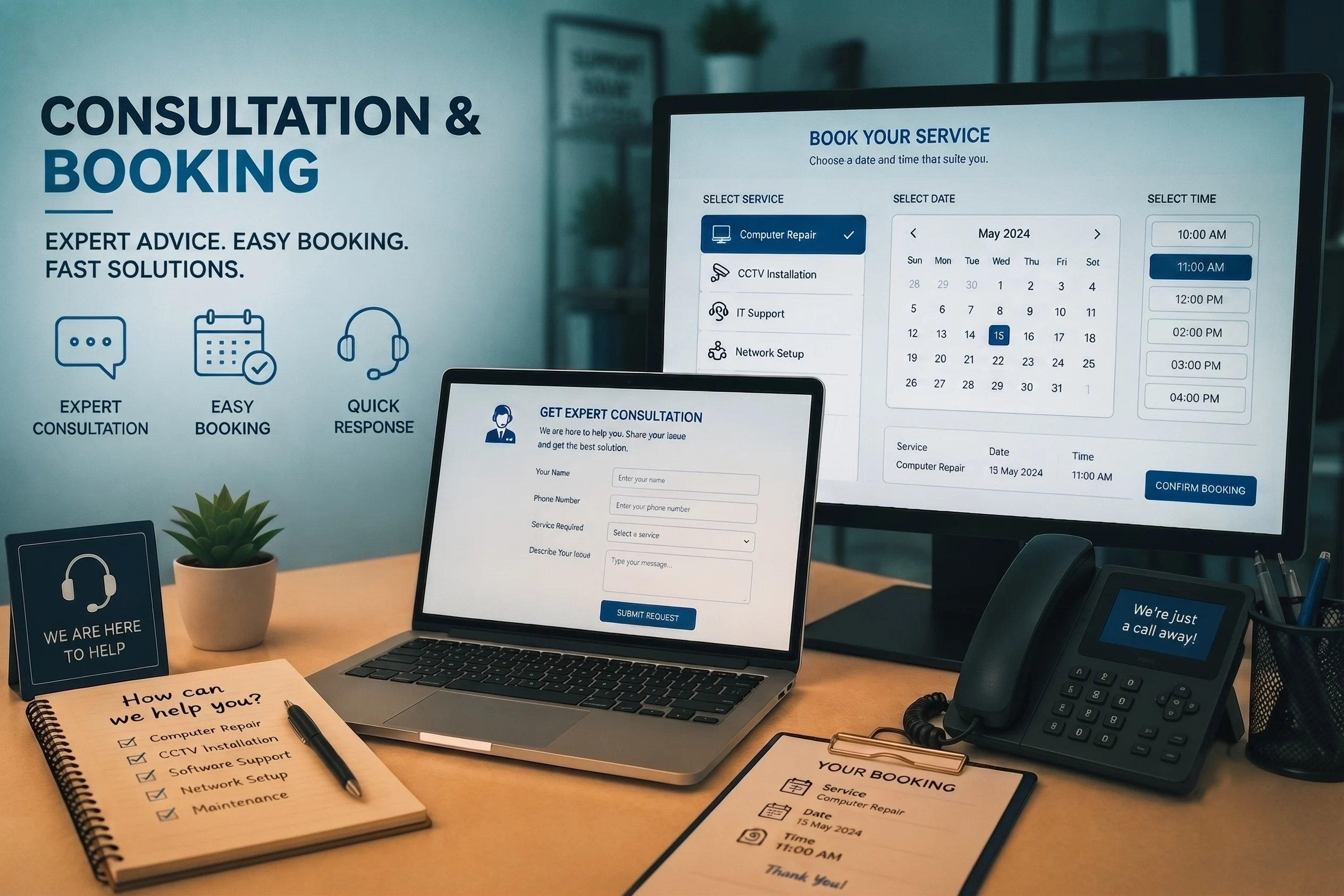 Consultation & Booking