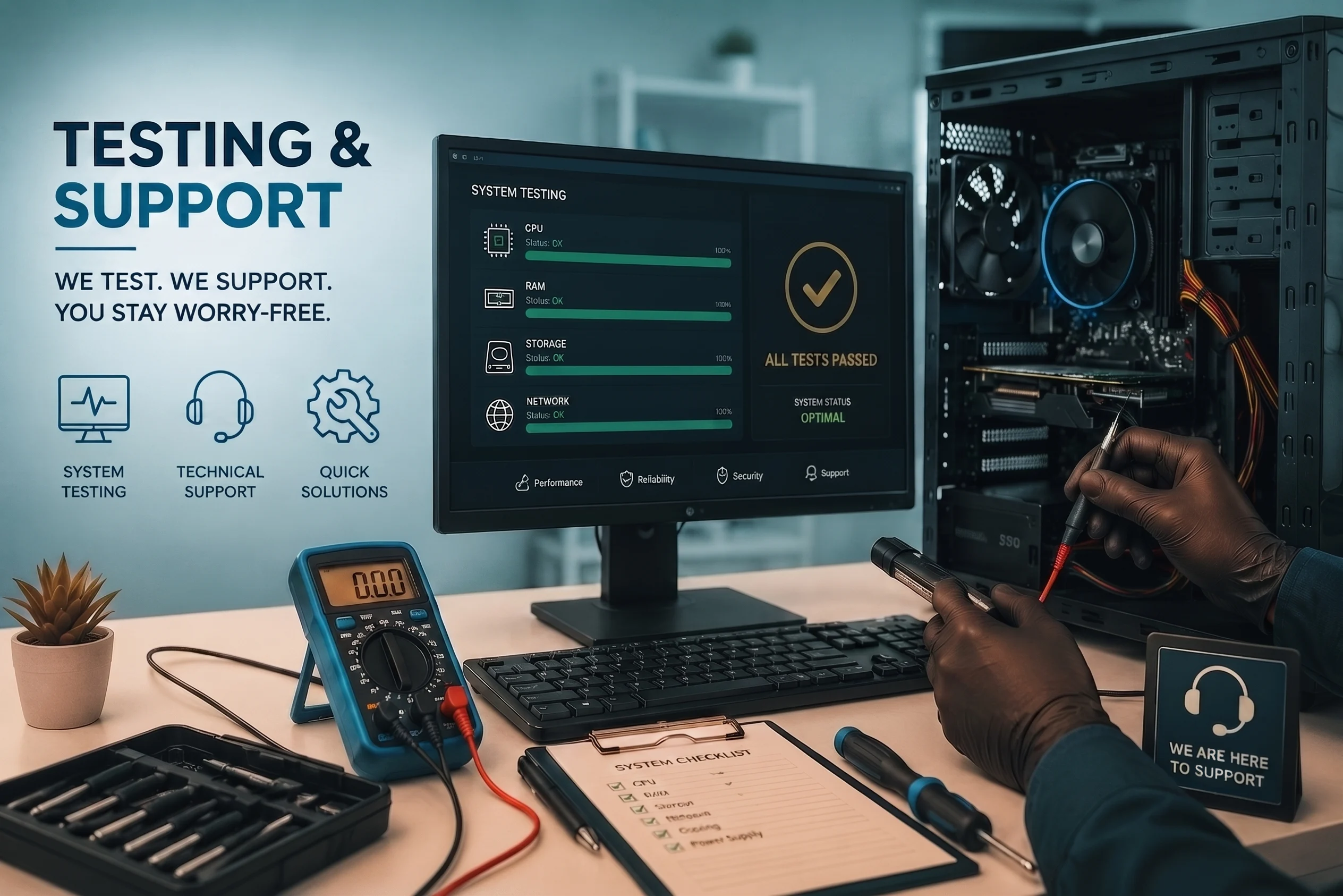 Testing & Support